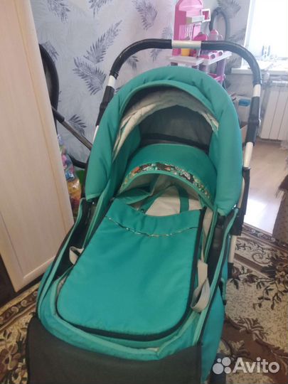 Коляска для новорожденных 2в1