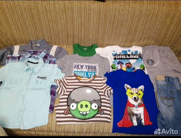 Летние вещи на мальчика, футболки, шорты