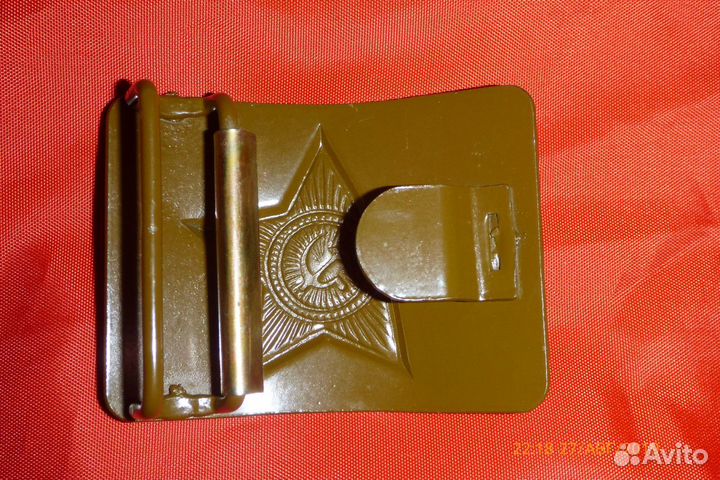 Пряжка солдатская СССР