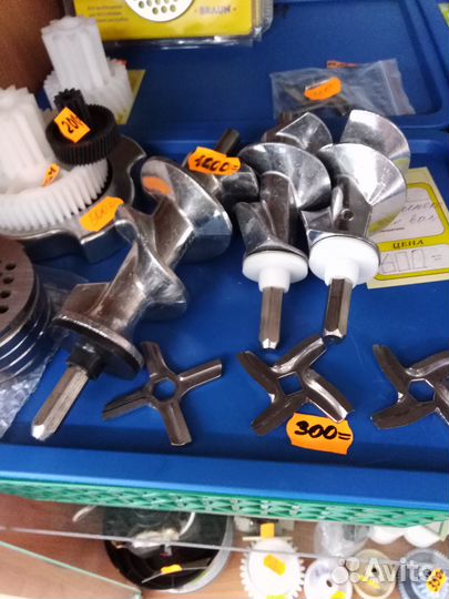 Шестеренки, шнеки, ножи для мясорубок