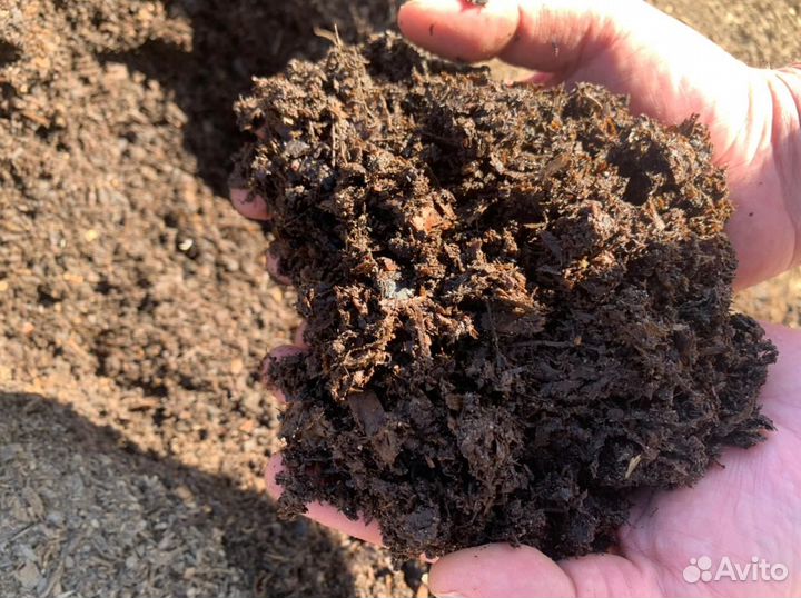 Перегной конского навоза в мешках (25 литров)