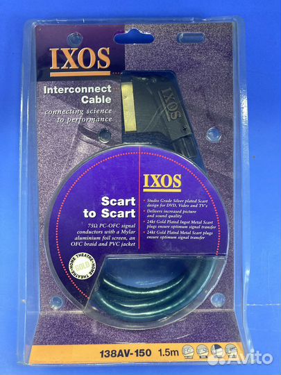 Аудио-видео кабель ixos