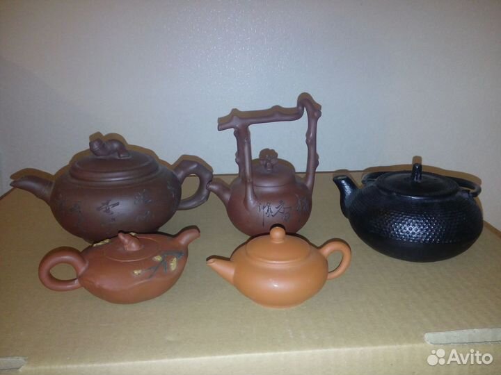 Чайник Исинская глина Винтаж