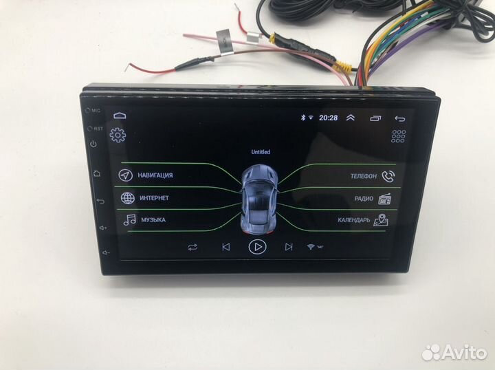 Priora 1-2 штатная магнитола на андроиде