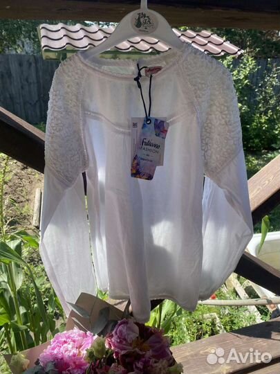 Блузка на девочку 128