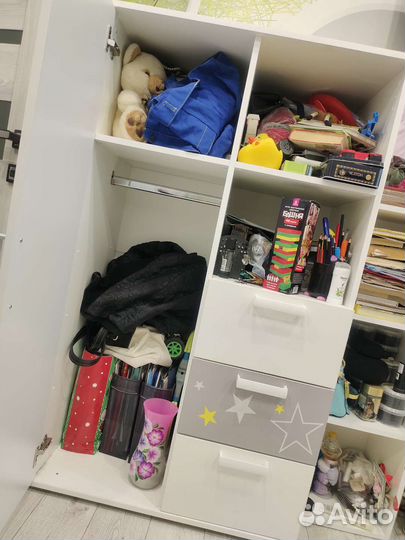 Детская мебель шкаф и стеллаж бу