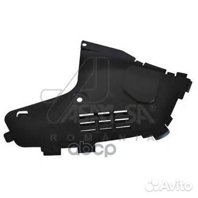 Защита бампера renault logan переднего правая 3