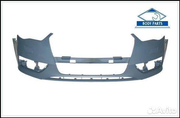 Передний бампер с отверстиями Audi A3 8V