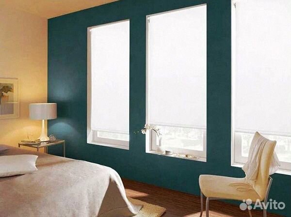 Жалюзи, шторы рулонные