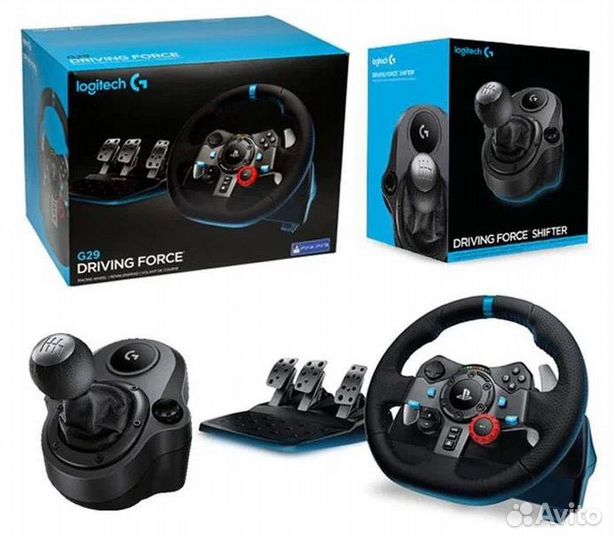Руль Logitech g29 + shifter