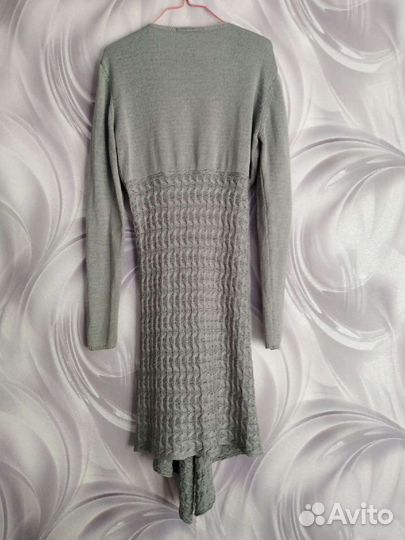 Кардиган женский серый