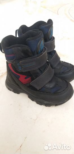 Зиминие ботинки для мальчика 27 размер