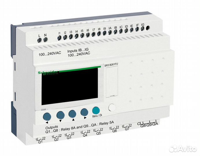 SR3B261FU SE Zelio logic реле Schneider Electric