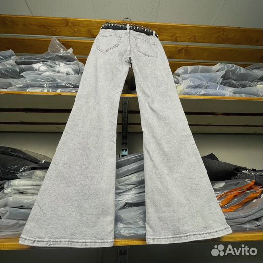 Джинсы клеш Rick Owens Rebel Flare