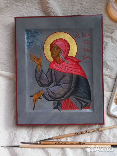 Икона святой Ксении Петербургской