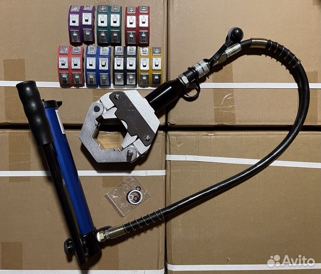 Кримпер гидравлический для обжима шлангов