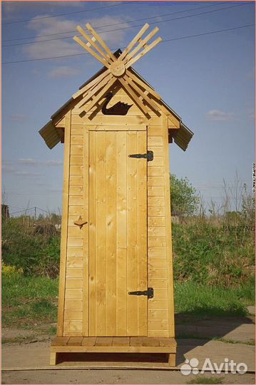 Дачный туалет с дельфином YFZ