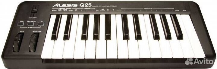 Alesis Q25 миди-клавиатура 25 клавиш