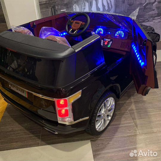 Новый электромобиль land rover 2 места,пульт,4 вд