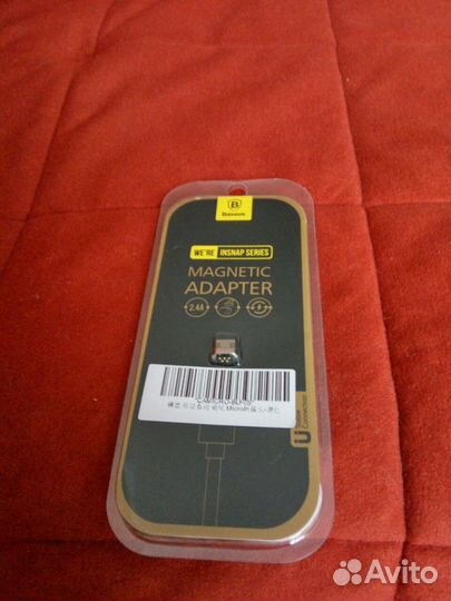 Магнитный адаптер Micro Usb для зарядки и передач