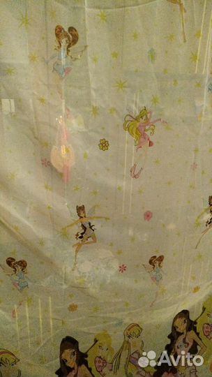 Тюль в детскую Винкс 2.87х4.75
