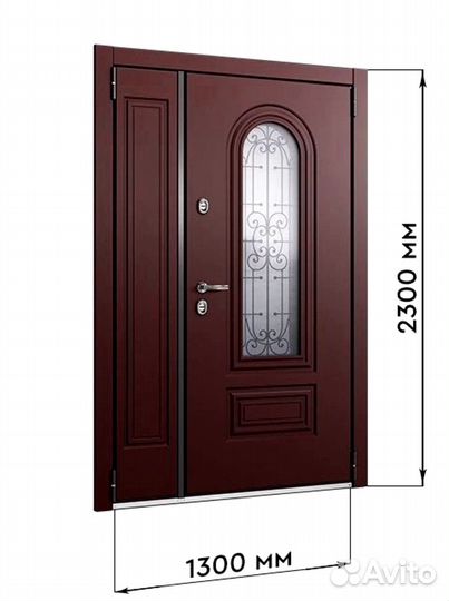 Входная дверь с терморазрывом