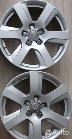Диски с резиной r17 Audi A6 C7