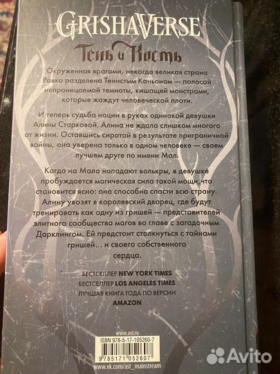 Тень и кость Ли Бардуго