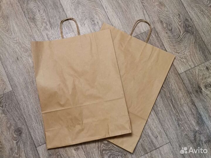 Бумажные пакеты с ручками