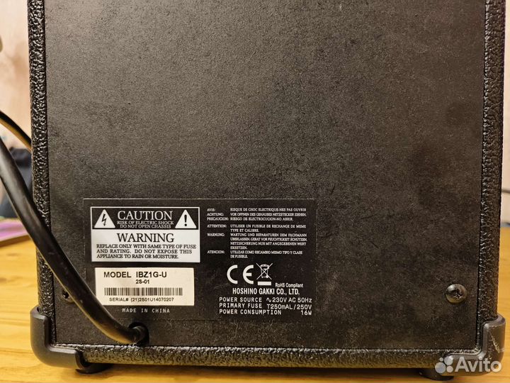 Комбоусилитель ibanez