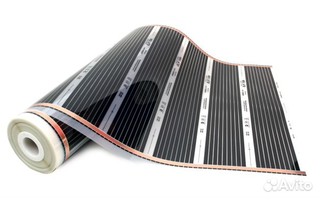 Теплый пол инфракрасный пленочный