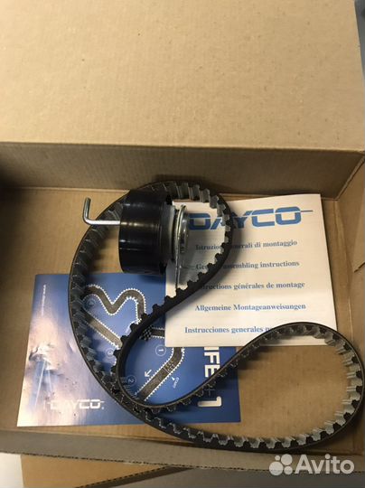 Комплект для замены. Ремень тнвд с роликом