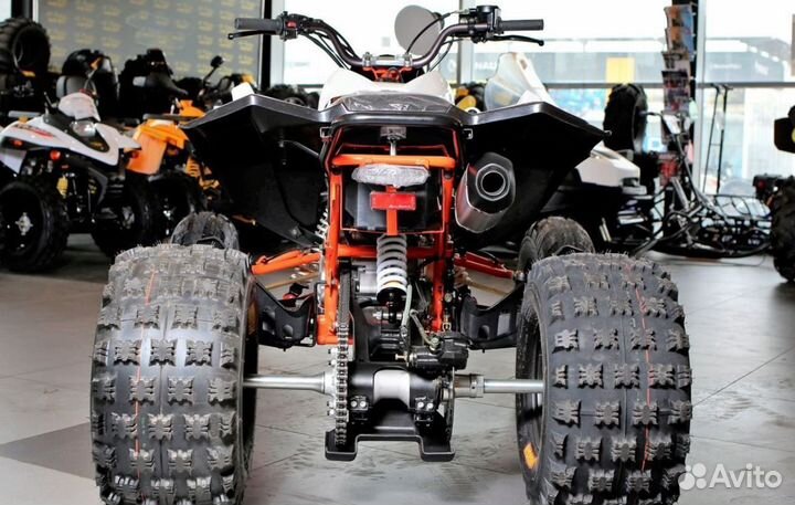 Квадроцикл Kayo Tor-3 C черно-белый