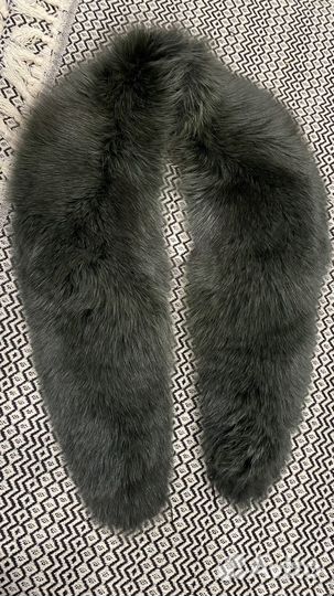 Меховой воротник натуральный песец