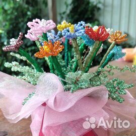 Деревья из бисера