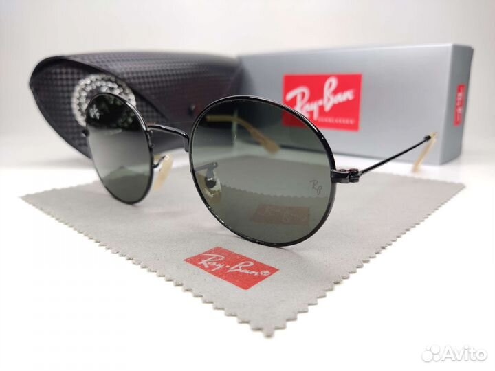 Очки Ray Ban Oval 3594 Black Out