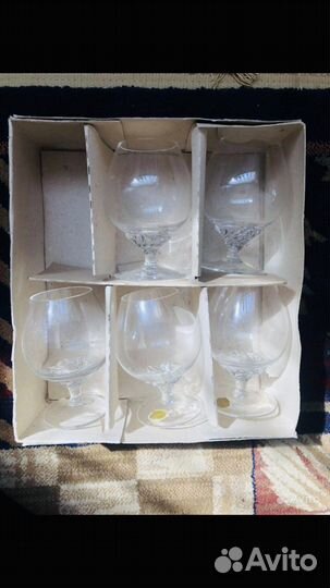 Фужеры богемия