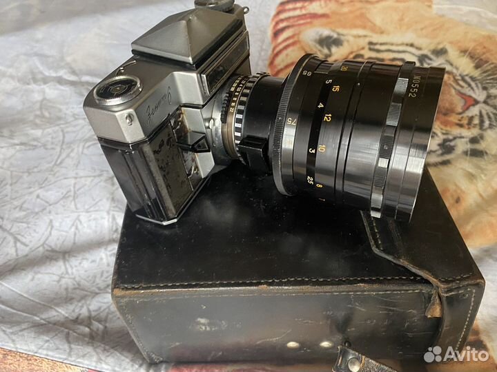 Фотоаппарат Зенит-6 и объектив Рубин-1