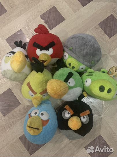 Мягкие игрушки Angry Birds