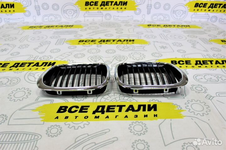 Решетка радиатора BMW E39 00-03 хром