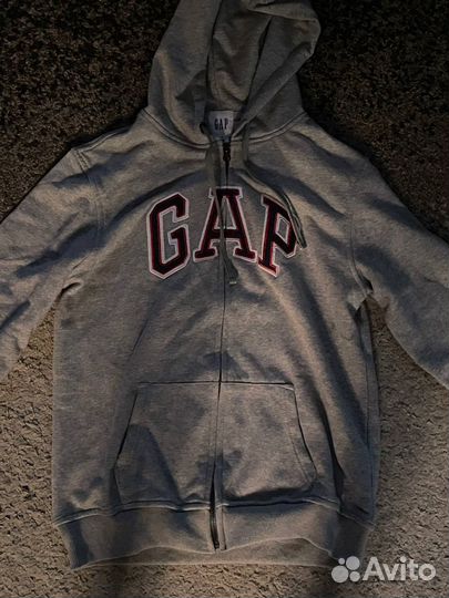 Толстовка на молнии зипка худи gap