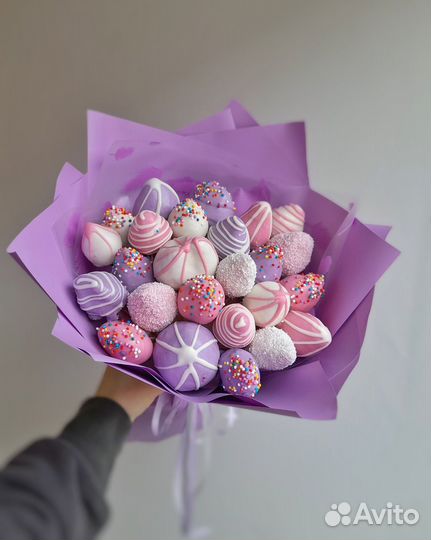 Сладкие букеты клубника в шоколаде Самара