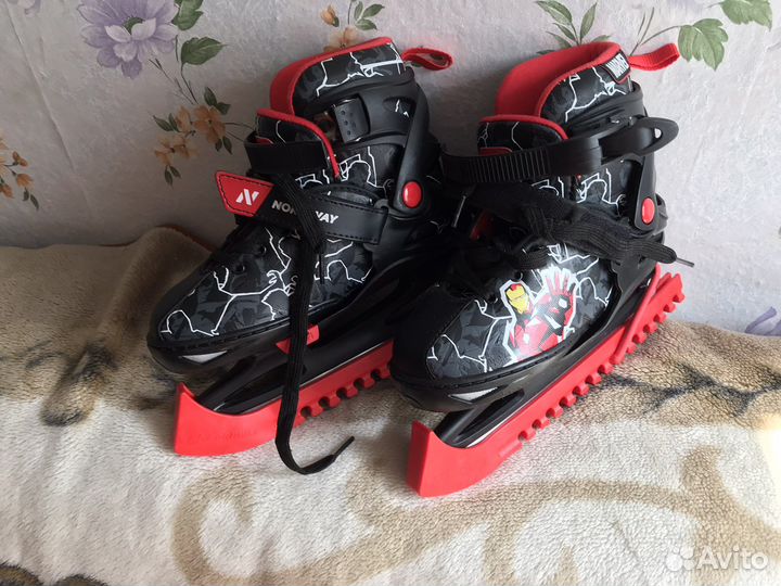 Коньки раздвижные детские