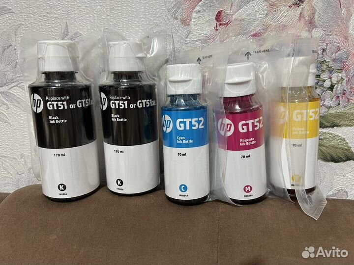 Чернила для принтера hp
