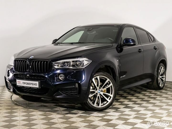 BMW X6 3.0 AT, 2016, 131 600 км