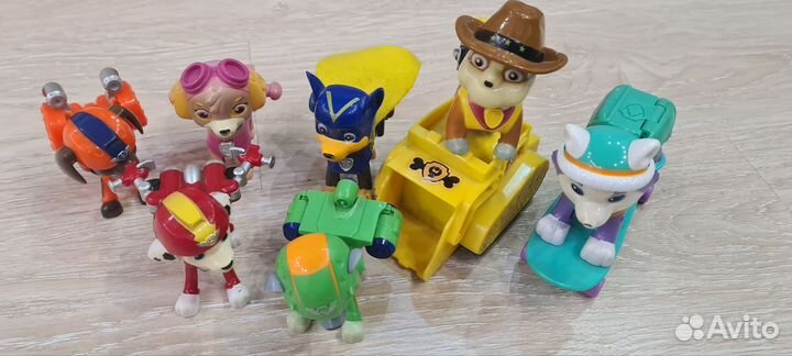 Игрушки щенячий патруль