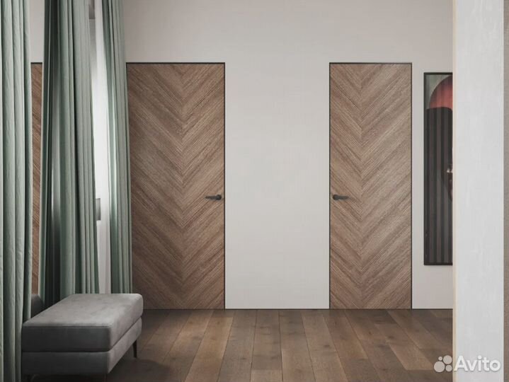 Двери межкомнатные белые эмаль