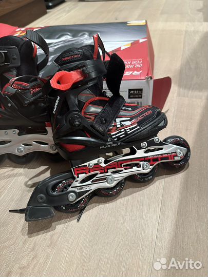 Роликовые коньки детские раздвижные