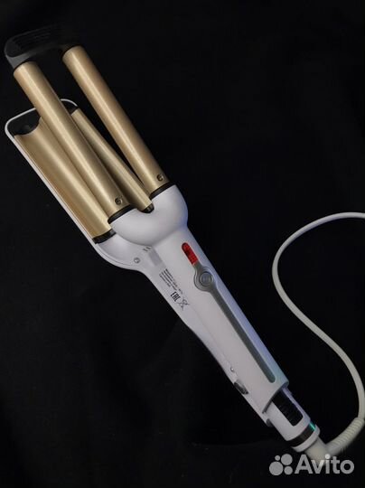 Плойка тройная для волос