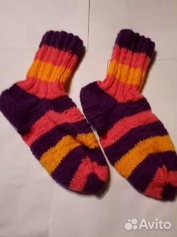 Япомогаю Женские носки вязаные ручной работы